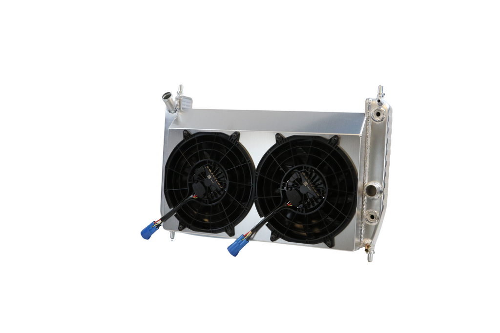 C6 Corvette with Dual 11" Brushless Fan Kit
