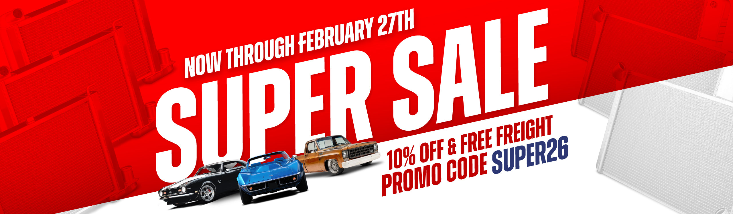 DeWitts™ Direct Fit® Aluminum Radiators