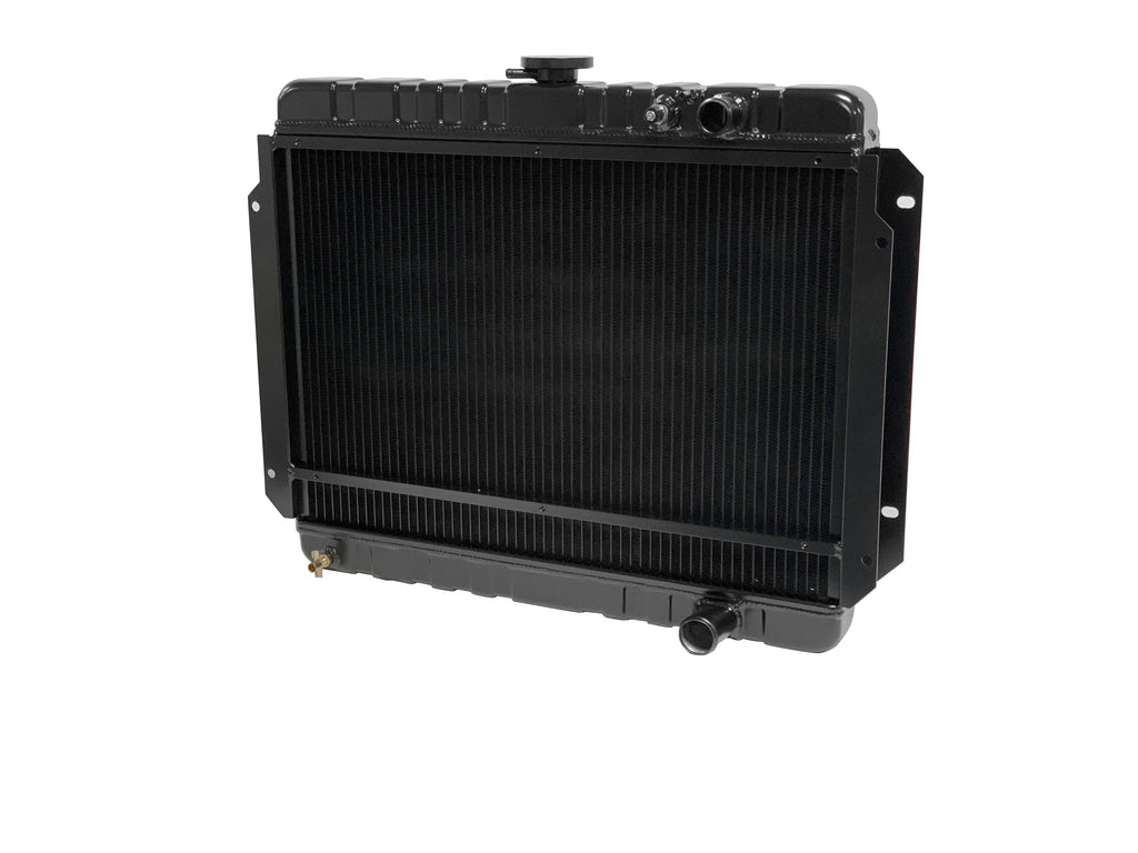 1963-1970 Impala LS Swap Radiator - Black/Manual/No Fan