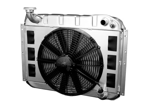 1955-1960 C1 Corvette LS Swap Radiator - HP Series