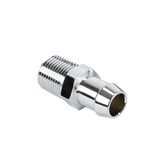 Short Chrome Heater Hose Fitting